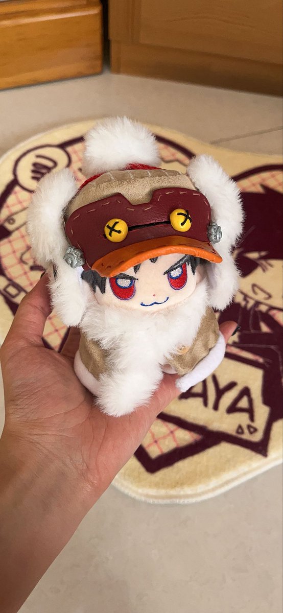 Syu00526's tweet photo. #shizaya #MonsterHunter 
静临娃娃穿怪物猎人的猫猫衣服😭，朋友亲手做的，太太太太太可爱了🥰🥰🥰🥰🥰 https://t.co/Jy90nHNZ9O