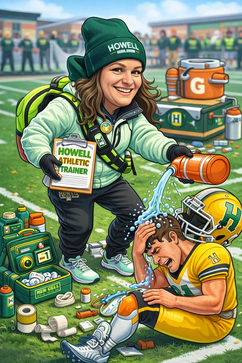 Apparently ChatGPT thinks I pour water on the athletes 😂😂 #ATtwitter