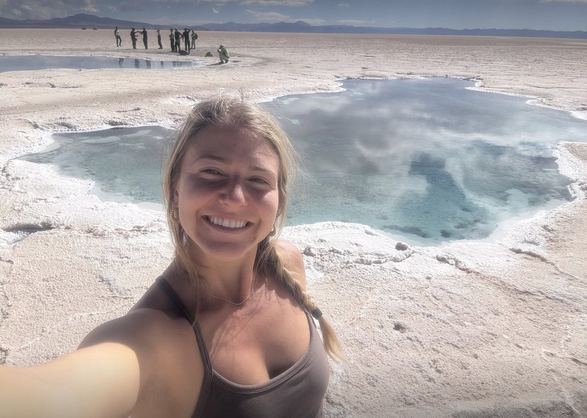 Exploring the second biggest salt flats in the world! 🧊