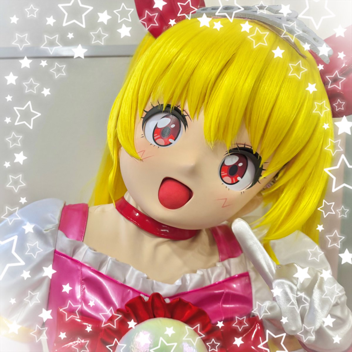 MagicNightAdv's tweet image. まだもう少し先だけど、みんなに会える目処が立って今からとーっても楽しみです！✨
頑張れの声も 喜びの声も 会いに行くよの声も全部に感謝😉🌈ありがとうございます💖
#indie_anime #自主制作アニメ #着ぐるみ