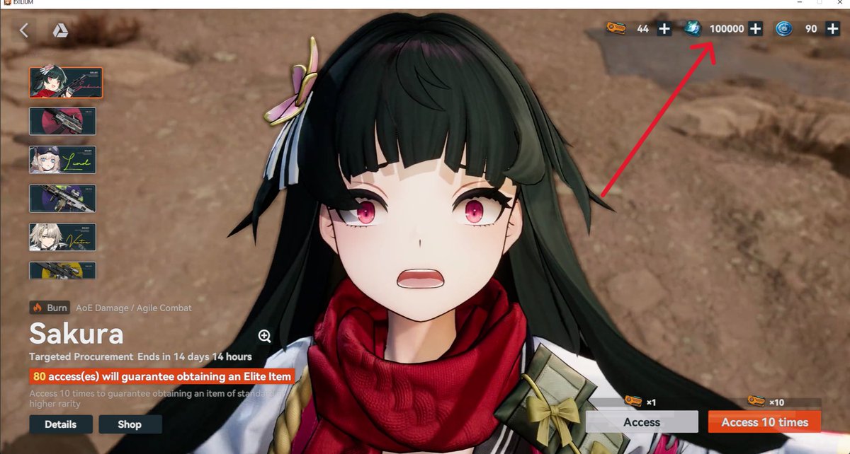 Kurumi_6_10th's tweet photo. today i achieved perfection, 100K pieces π°π€π€
F2P BTW
#GFL2Exilium #F2PBTW #Lenna #Leva #Klukai #Sakura #GirlsFrontline https://t.co/tmDrD1TTxz