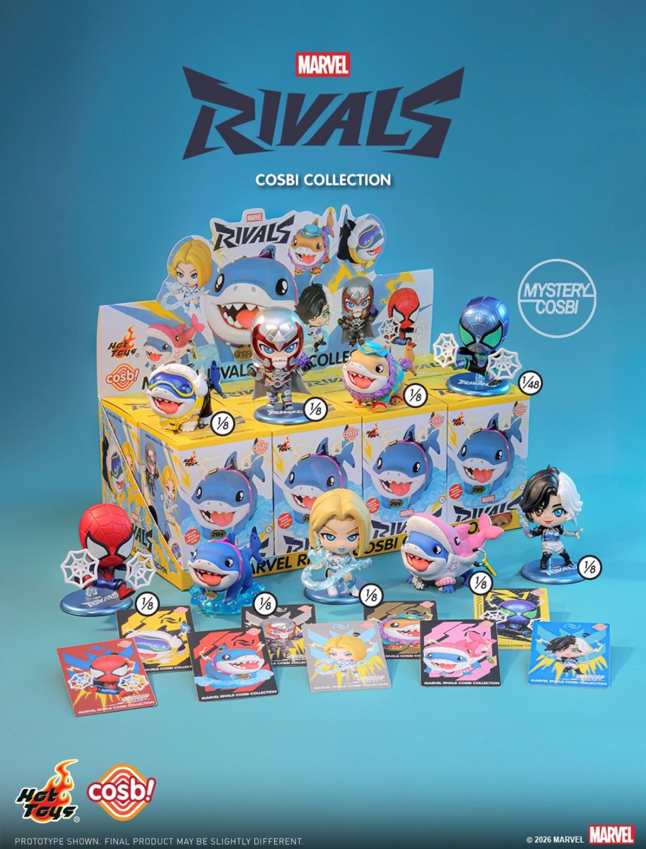 Marvel Rivals fans, check these cute new Cosbi mysteries! Spiderman is the rare ~ 

#MarvelRivals #HotToys #Cosbi #FunkoPOPNews