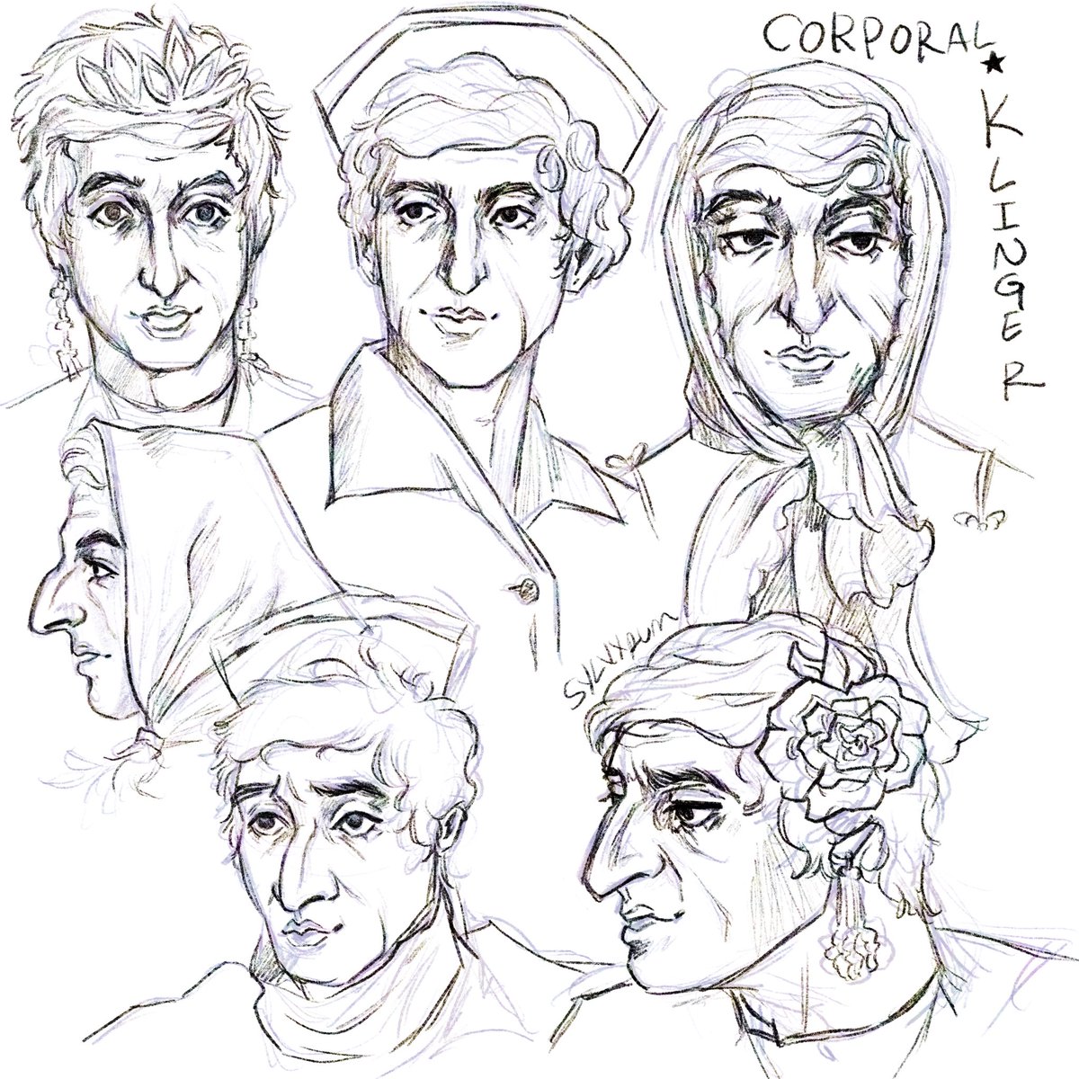 Sylvxrum's tweet photo. Mash posting on main?! Everyone should love and kiss my beautiful Corporal Klinger<3 https://t.co/I8ZYyAxlR4