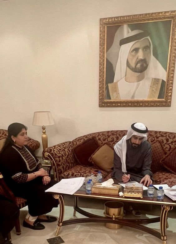 RalasUAE's tweet photo. A new chapter begins at Ralas Hospitality FZE LLC.

Founded and led by Mrs. Laxmi Prasanna Ragam, Ralas Hospitality now moves forward through a strategic partnership with ALMAK GROUP, chaired by Shaikh Ali bin Rashed bin Ali Al Maktoum, Dubai, UAE. https://t.co/wAzbJdNK38