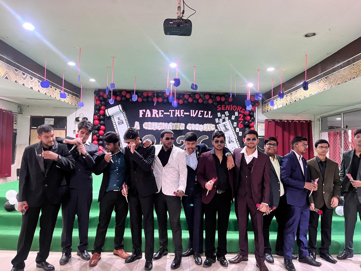 SRMPS's tweet photo. Farewell 2026 | Shri Ramswaroop Memorial Public School

#ShriRamswaroopMemorialPublicSchool #SRMPS #Farewell2026 #GoodbyeSeniors #ForeverSRMPS #SchoolFamily #MemoriesForLife #ProudMoments https://t.co/C2QlFr4omj