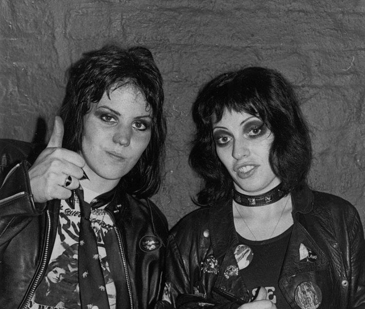 Joan Jett and Gaye Advert