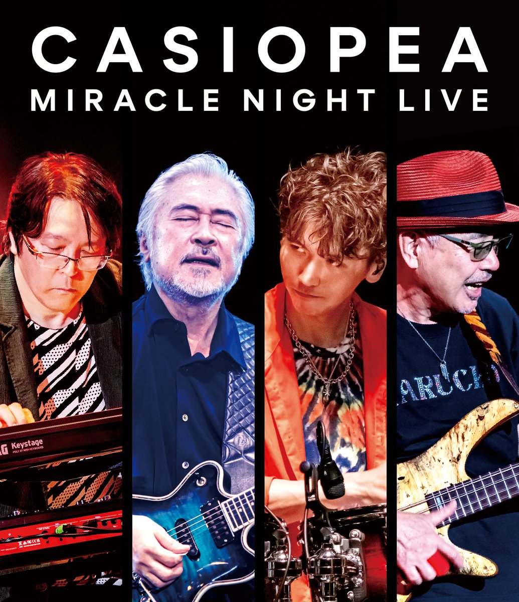 昨年の夏ツアー、
CLUB CITTA’ での熱狂ライブの模様を収めた
Blu-ray『CASIOPEA／MIRACLE NIGHT LIVE』が
4／22に発売になります!!
特典映像もたっぷり入ってます、
ぜひぜひ♪

hats.jp/news/miracle-n…
Amazon amzn.to/4aAkE3h