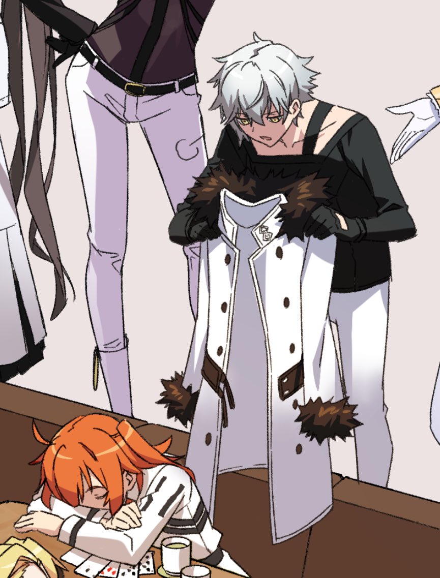 XenoXss's tweet image. つづき
アフタータイムは最終的にホロウアタラクシア的な言峰以外はみんないる時空になってほしいという願望（言峰もいていい