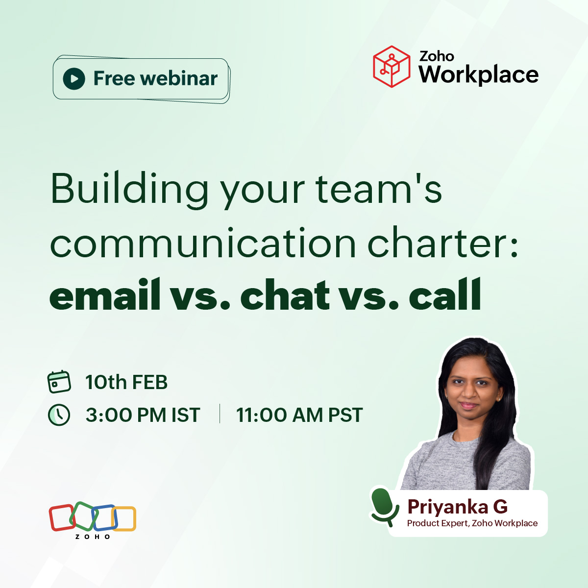 Zoho Workplace tweet media