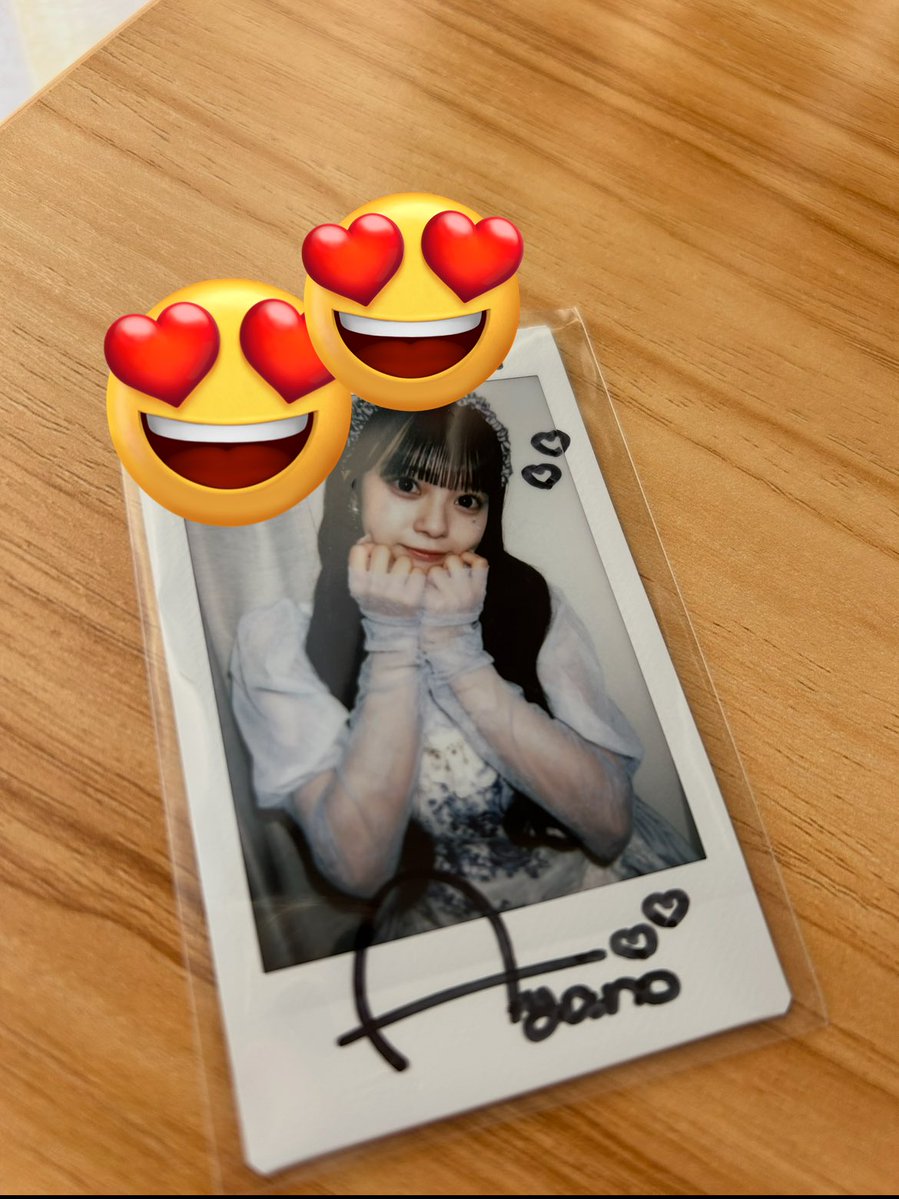 CUTIE STREET 第1回オンライン特典会 増田彩乃 サイン入りチェキ 求