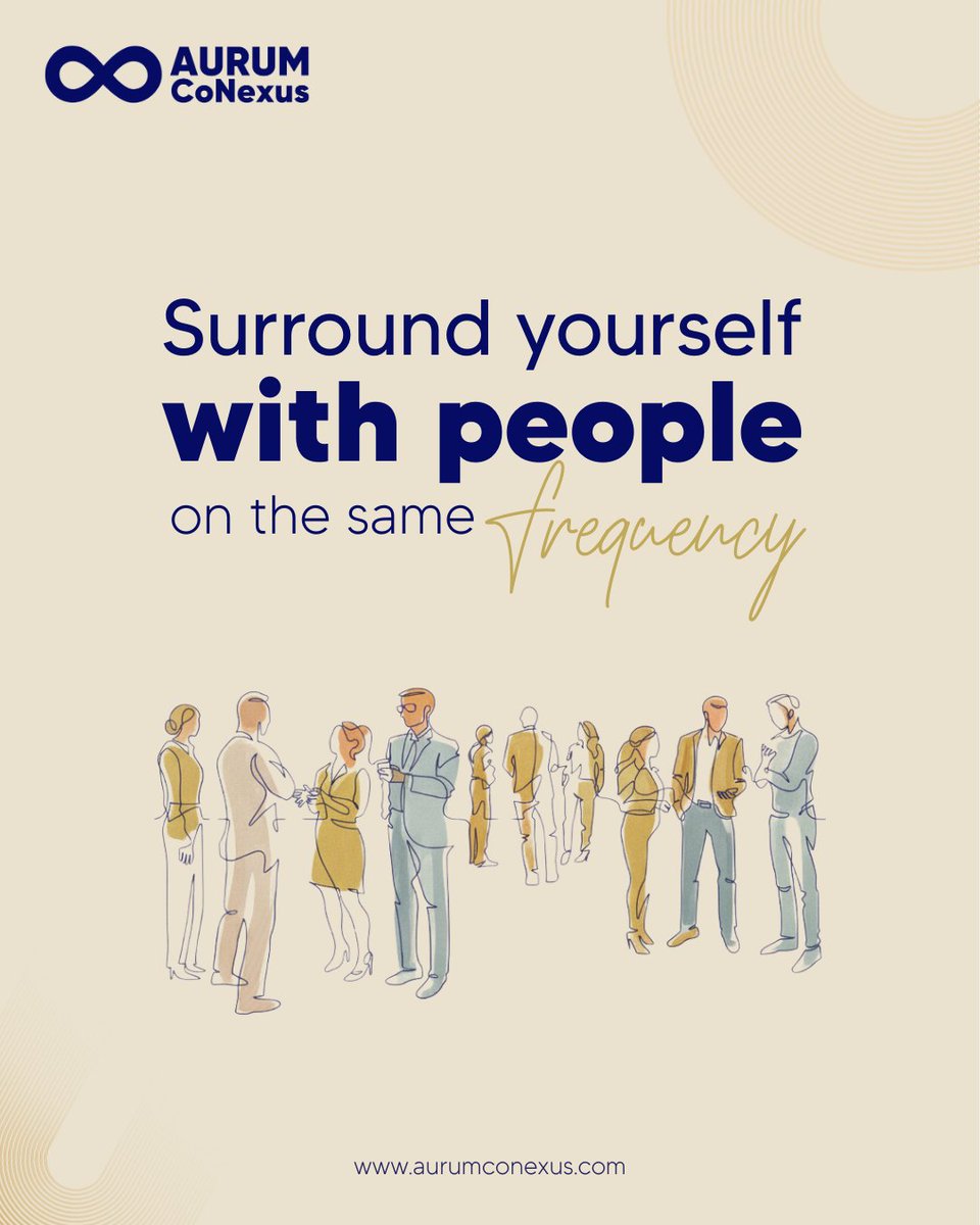 AurumCoNexus's tweet image. Surround yourself with people who elevate your thinking, challenge your limits, and move at your frequency.
Because real growth happens in the right rooms, with the right conversations. 

#aurumconexus #samefrequency #powerofpeople #highvaluenetwork #community #growthmindset