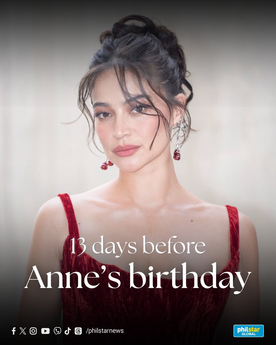 PhilstarNews's tweet image. 13 days bago ang birthday ni @annecurtissmith, #PhilstarAsks: Nakauwi na ba ang mga OFW? 🤣