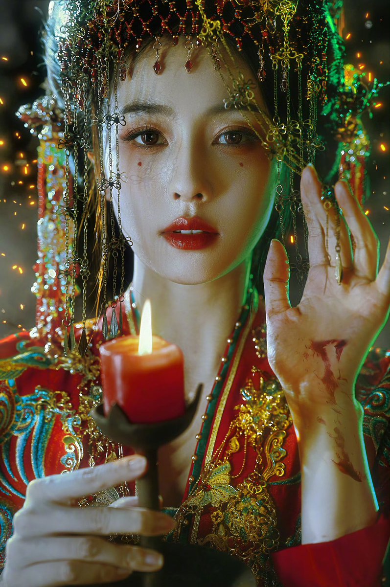 Lubybai's tweet photo. โอ๊ย!! ไป๋ลู่ลุคผีสาวสวยโลกแตกมาก ผีสาวท่านนี่ทำโลกแตกได้เลย สวยมาก 

#ไป๋ลู่ รับบท หลี่เพ่ยอี๋
#BaiLu #UnveilJadewind https://t.co/lFY4fapTCb