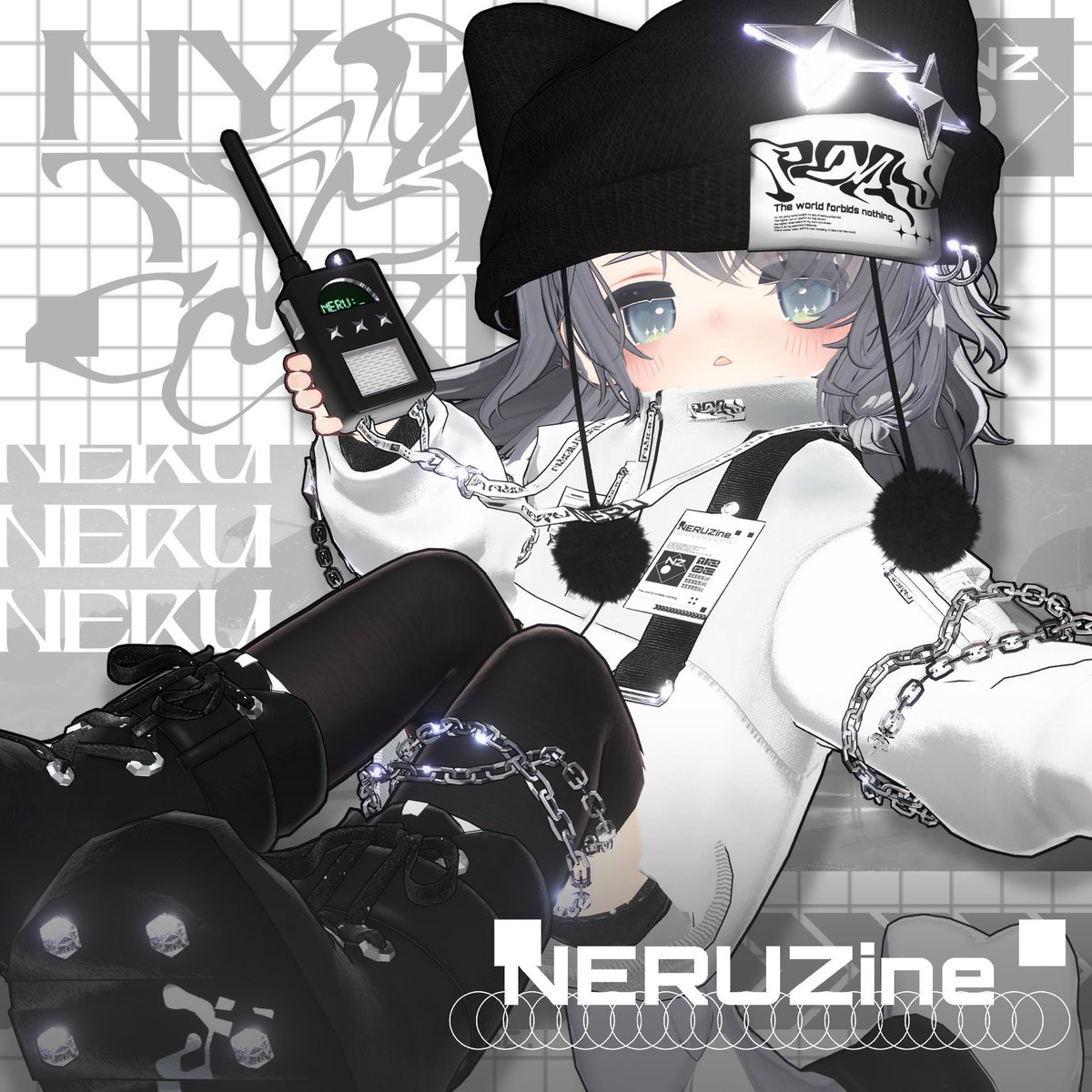 neruzine's tweet image. #NERUZine 
新対応衣装リリース記念RPキャンペーン💤

✨販売開始：2/6(金) 18:00✨
衣装『ニャンテックコア フルパック』を
抽選で3名様にプレゼントします！🎁

✨応募方法：この投稿をRP＆ 
@neruzine

をフォロー
🌟締切：2/6 17:00
Boothページリンクはリプ欄👇