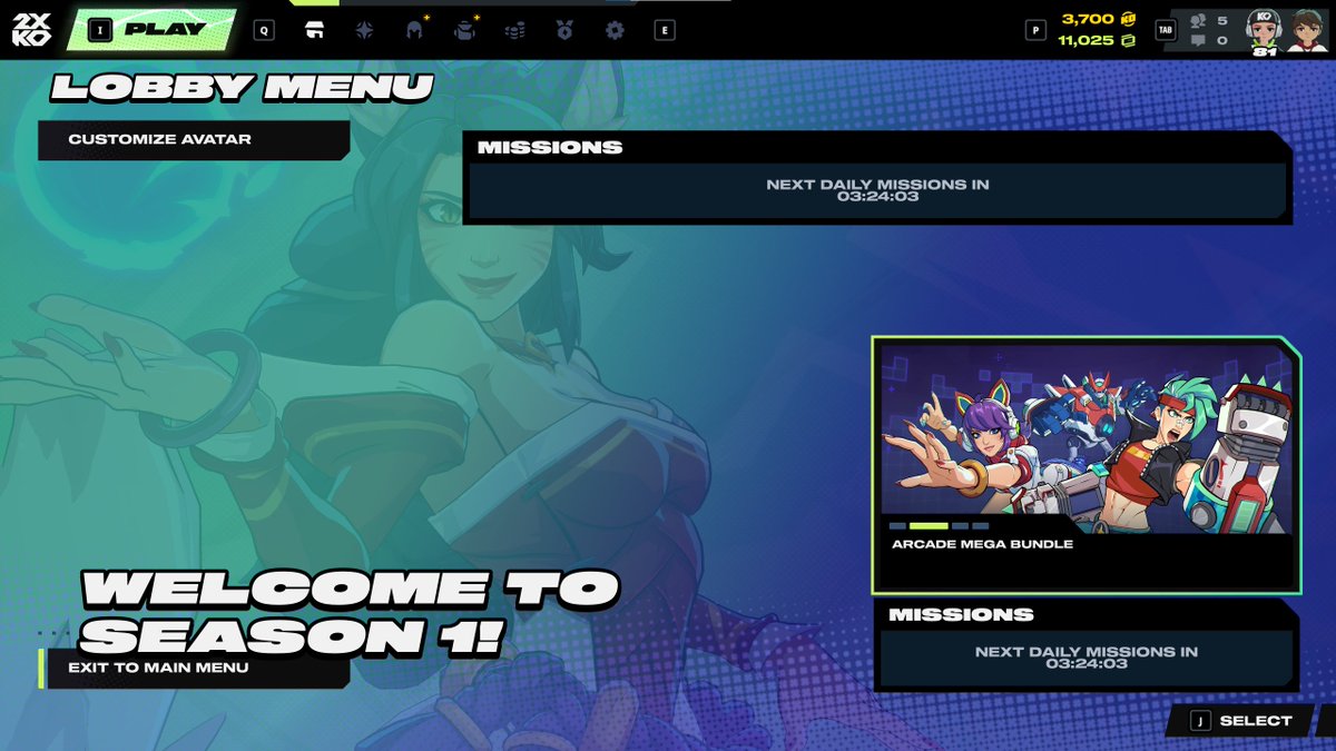 TytoCorvus's tweet photo. No idea how I got here but I exited a lobby with my duo and all of a sudden the start menu overlay appeared and sits above everything else.

Can't seem to get rid of it, no button closes it. Rebooting the game resolved it.

#2xko_bugs https://t.co/Sa3lDuVoPe