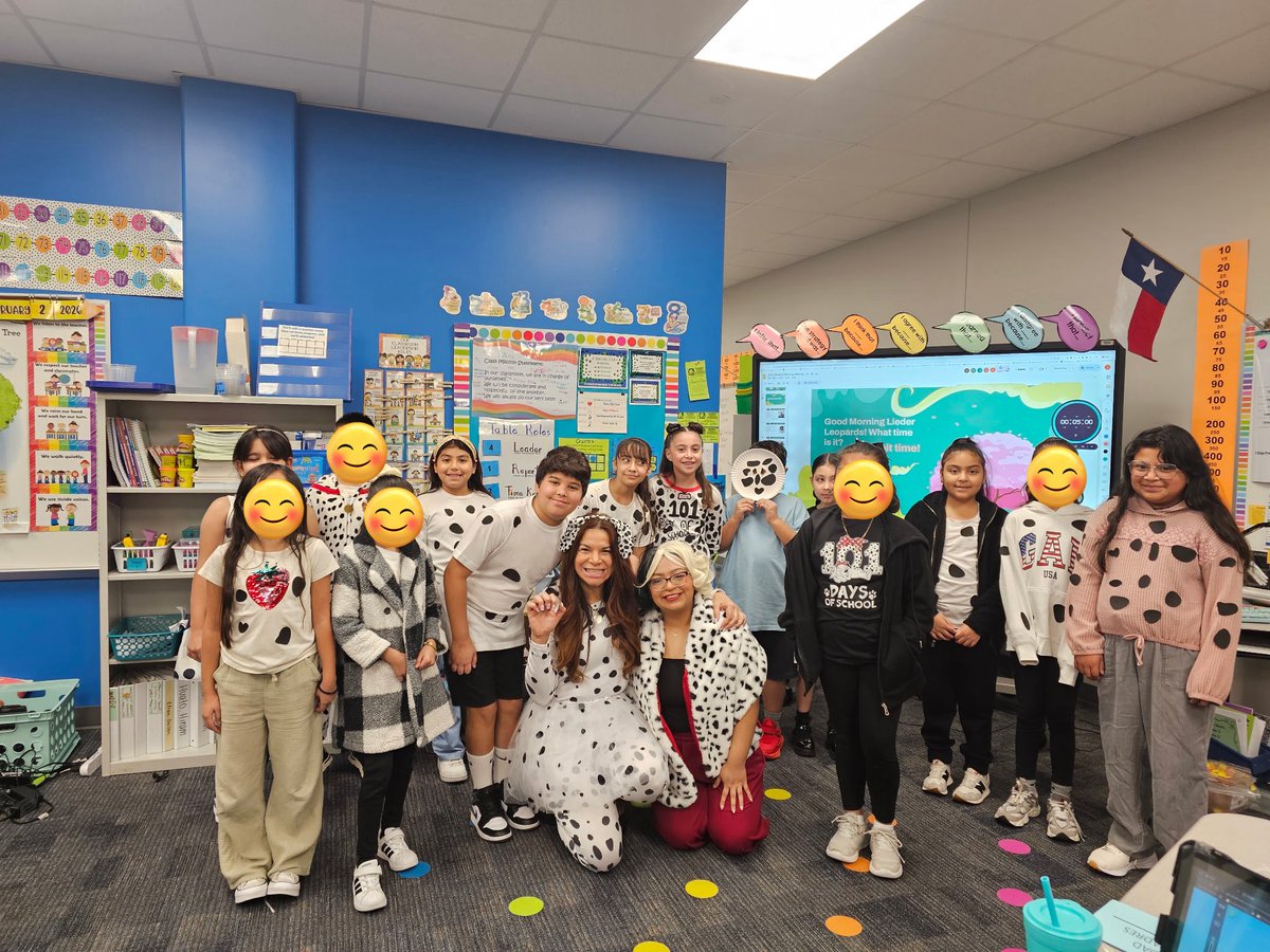 100 days wiser 🤍 and 101 days of joy 🐾 <a href="/CFISDLieder/">Lieder Elementary</a>