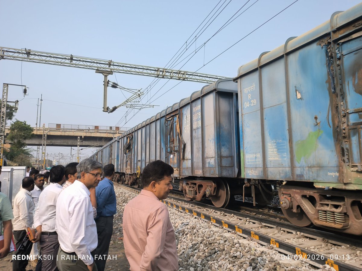 FatahAhad's tweet photo. Dr. R. Gopalakrishnan, DRM Secunderabad, accompanied concern branch officers reviewed the Points, point 13B, 15B of Station at PARLI Vaijnath Railway Station... https://t.co/8tsbd7V5Jh