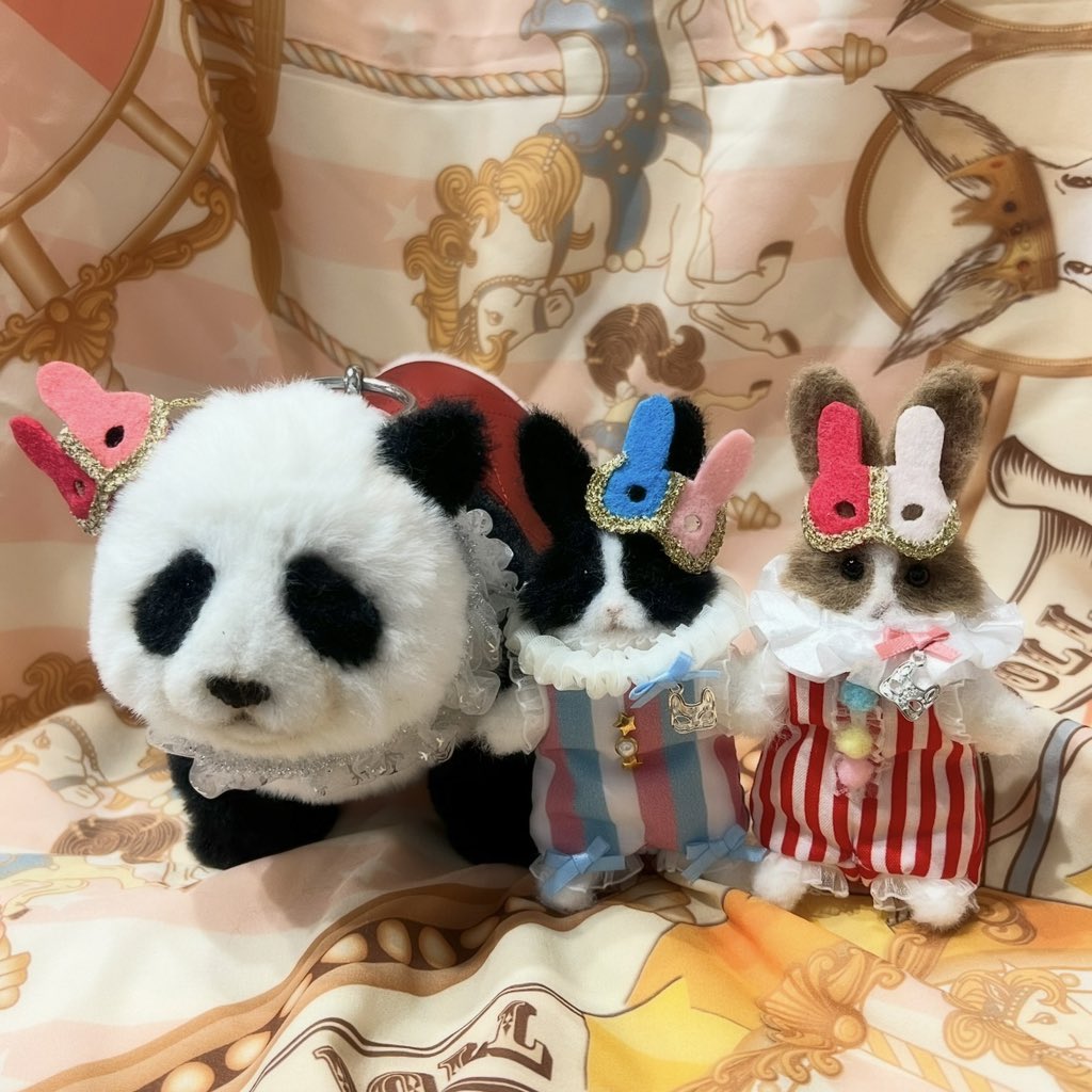 小さいウサギも完成🐰
 #アイドール東京