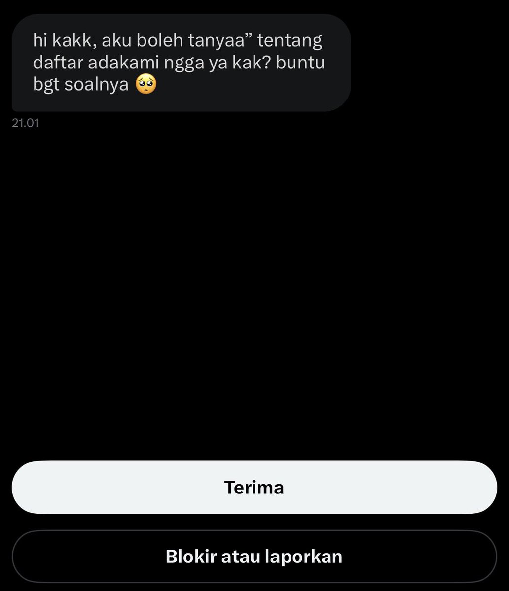 So, sorry aku disini support sesama pejuang panjul, pejuang debt free, bukan buat ngajarin daftar panjul! Tolong ya yg belum kejerat jangan coba2. Iya tau tiap orang punya struggle masing2 sama keuangan, tapi plis jangan ke panjul 😢