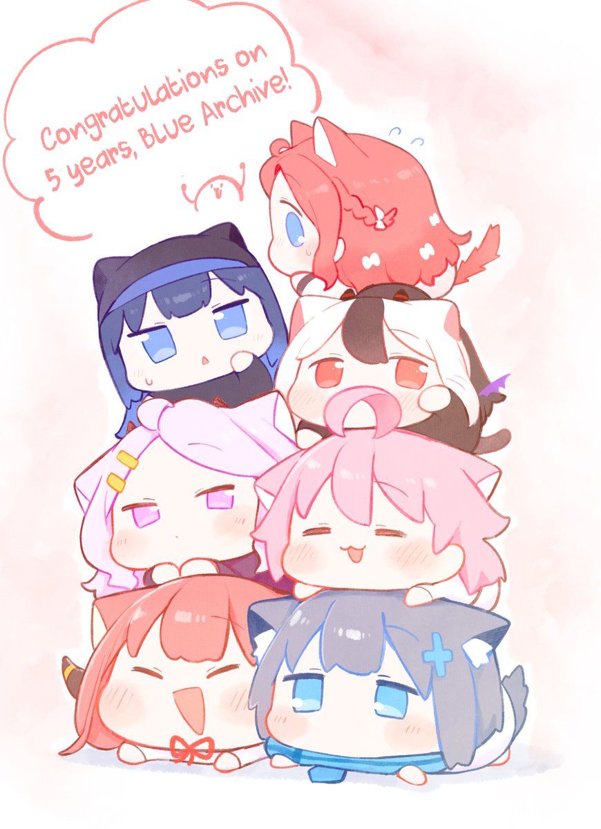 英語版です! [EN] ︀︀ Congratulations on 5 years, Blue Archive