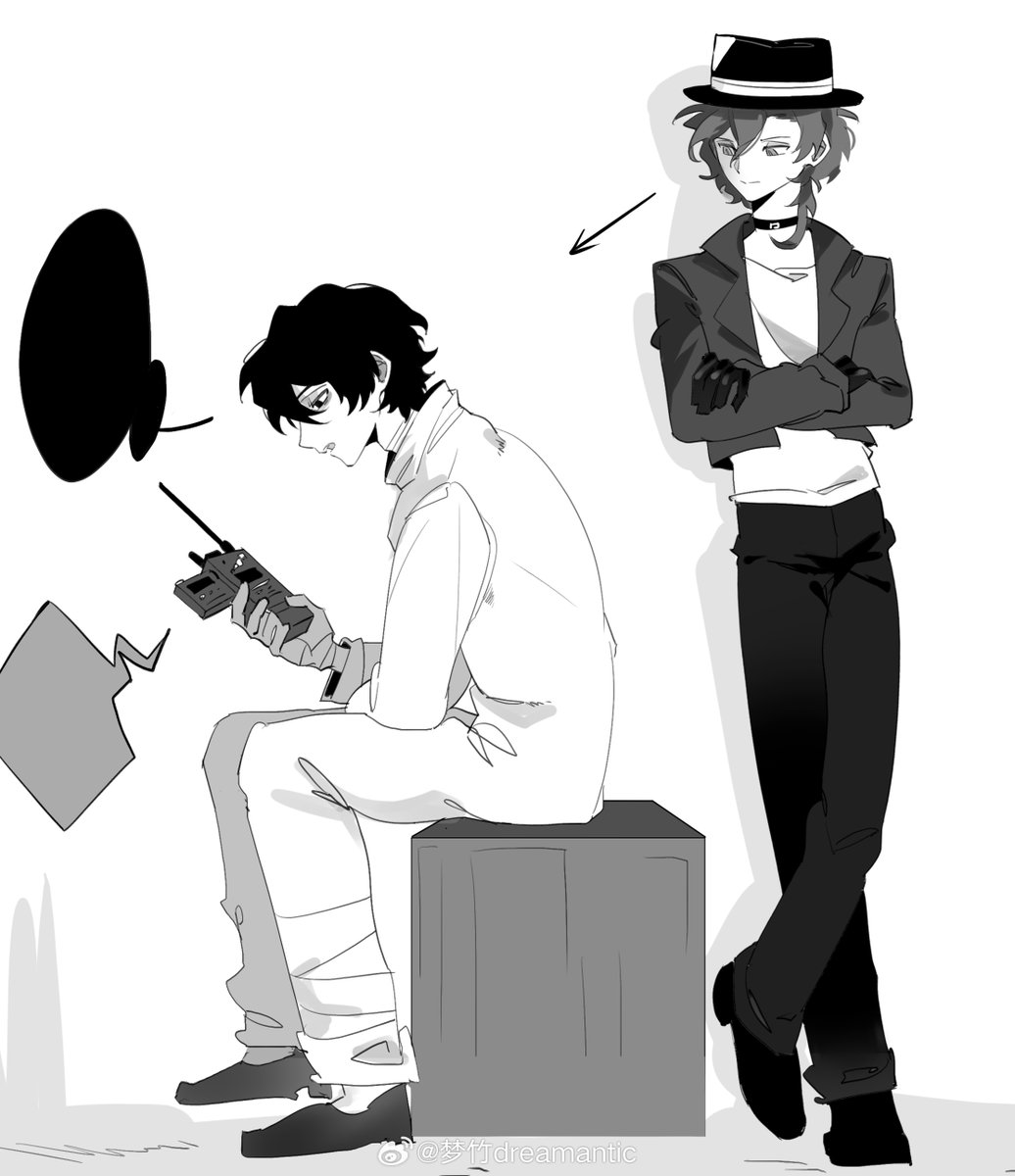 🎨 @梦竹dreamantic
📚 看到最新一话半夜拿起笔速摸一张 ​​​​
#太中 #DaChuu #skk #soukoku