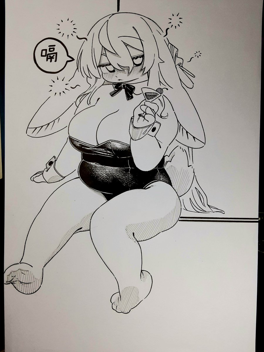 🎨:<a href="/qasd9638520/">博美吃博美</a> 
博美老师画的兔子大姐姐！超级可爱！