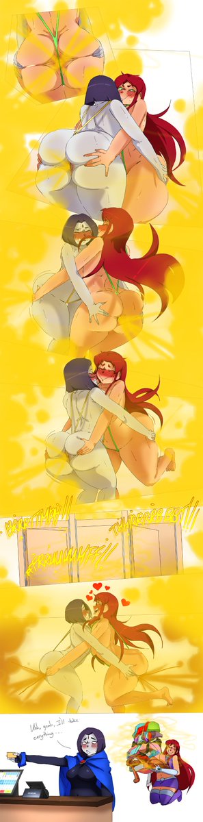 Raven Breaking in Some New Clothes Request (2/2).