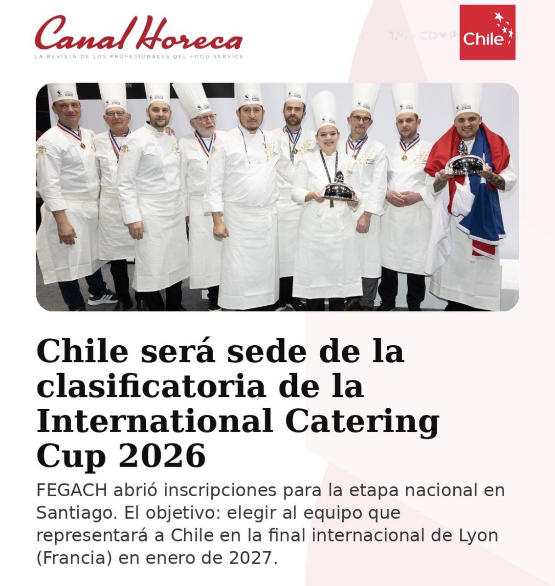 Revista Canal Horeca tweet media
