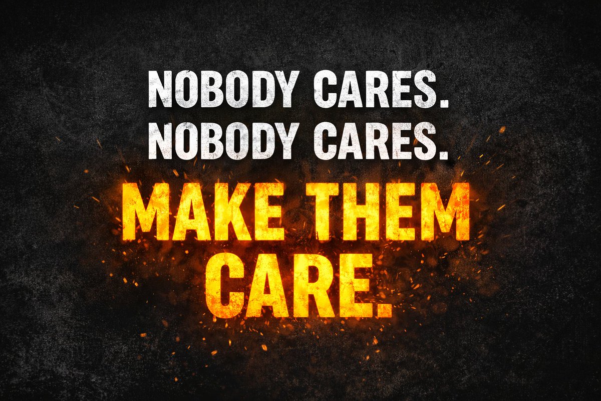 Nobody cares in the beginning.

What made people finally care for you?
