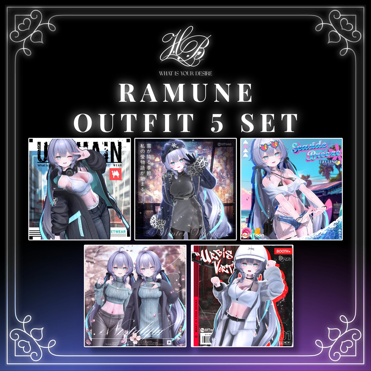 HB_shop4090's tweet image. ✨ 70%セール中！！ ✨

こんにちは HBです🌸
ラムネちゃんの衣装対応が完了しました〜！
今回も 💝RTイベント💝 を開催します
たくさんのご参加お待ちしております✨
期間は 👉2月9日👈 までです

💖 70%OFFセール開催中です〜！
ずっと気になっていたあの衣装を…