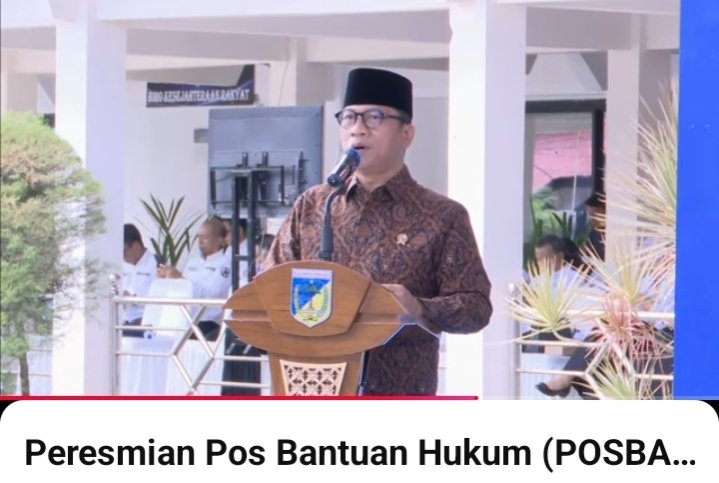 bere_rolius's tweet photo. Peresmian POSBANKUM SULTENG oleh Menteri Desa PDT H. Yandri Susanto SPt, MPd bersama Menteri Hukum RI Dr. Supratman Andi Agtas. SH., MH, Kepala BNN Komjen Pol. Dr (HC) Suyudi Ario Seto, SIK, SH, MSi
#posbankumdesa
#jagadesakita
#TerimakasihPakMenteriDesa
#PendampingDesaHebat
#TPP https://t.co/GVkfVh0xPS