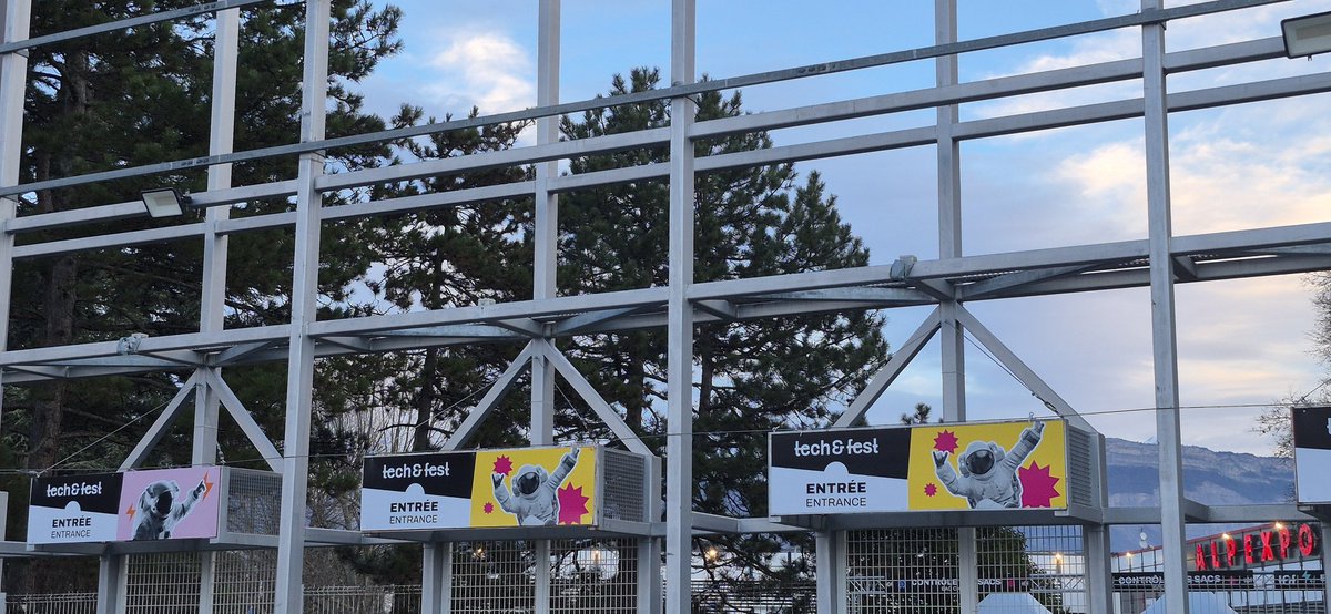 JeanDoMeunier's tweet photo. @ #Tech&amp;Fest today in Grenoble, the place to be to discover how #ArtificialInteligence is currently used and will be used in the future in #industry, #HumanRessources, #Finances, ... https://t.co/X3yg3uUa0Q