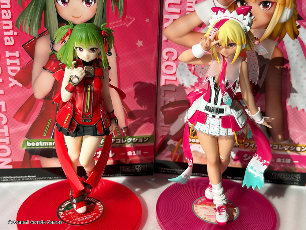 コナミプライズコレクション祭(第1弾)について、たくさんのご応募ありがとうございました！
第2弾は『beatmania IIDX　フィギュアコレクション シア/ツガル』が登場予定✨
2月6日(金)にこちらのアカウントにてお知らせします📢

#IIDX