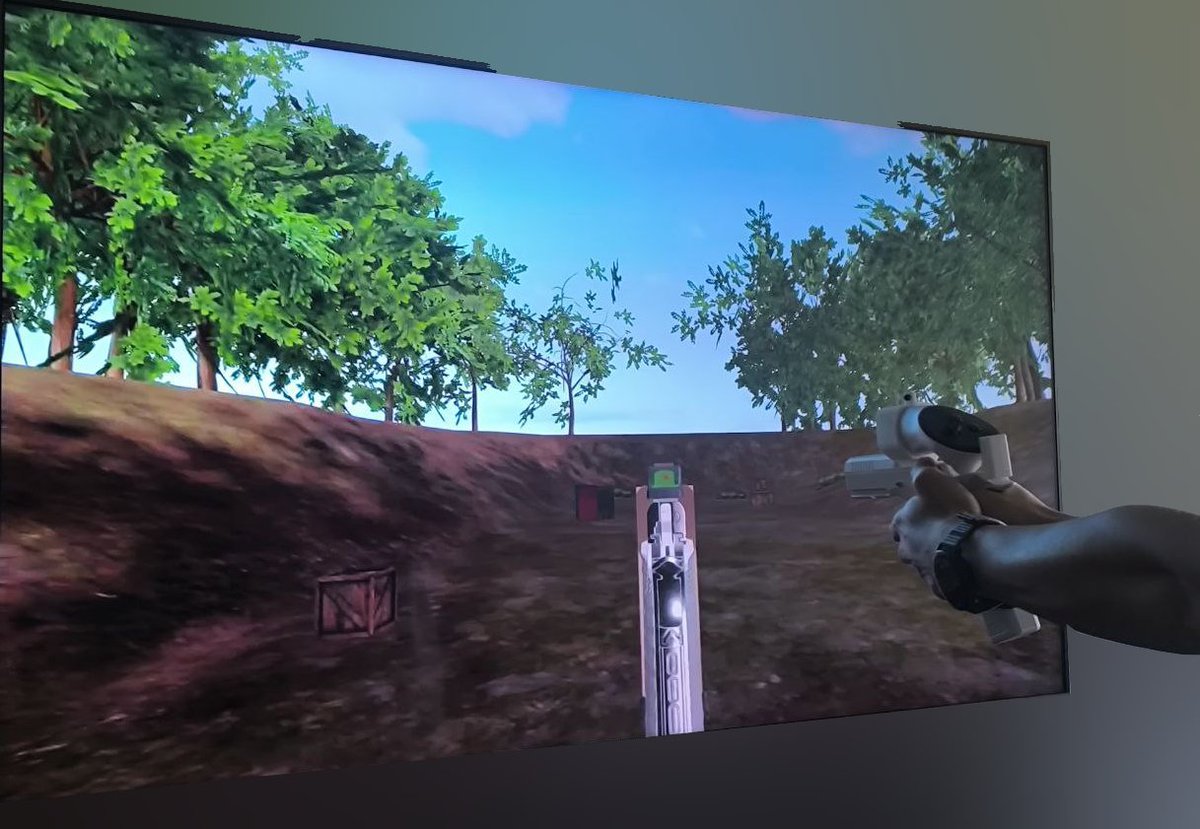 shootingxtw's tweet photo. Designed for training, not entertainment.

IPSC-aligned VR pistol training
by ShootingX.

#ShootingX #VRShooting #ShootingTraining #SimulationTraining #VRTraining https://t.co/kp11e4yc23