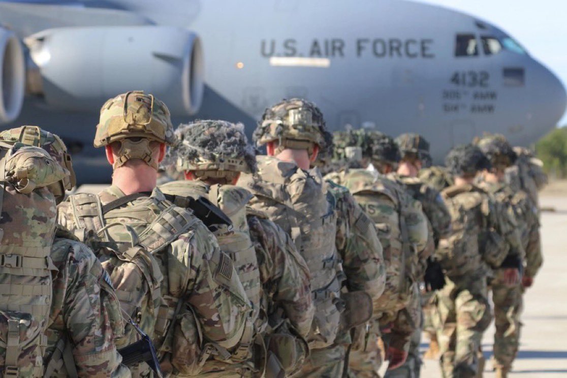 🚨 BREAKING:

The U.S. 🇺🇸 has sent troops to Nigeria 🇳🇬 to fight ISIS

U.S. officials confirmed that a military team has been sent to Nigeria, marking the first official acknowledgment of American forces on the ground since the U.S. carried out airstrikes against ISIS in