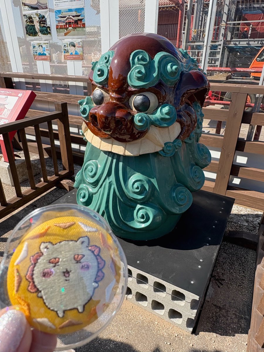 シーサーちゃんといろんなシーサーを見た😁