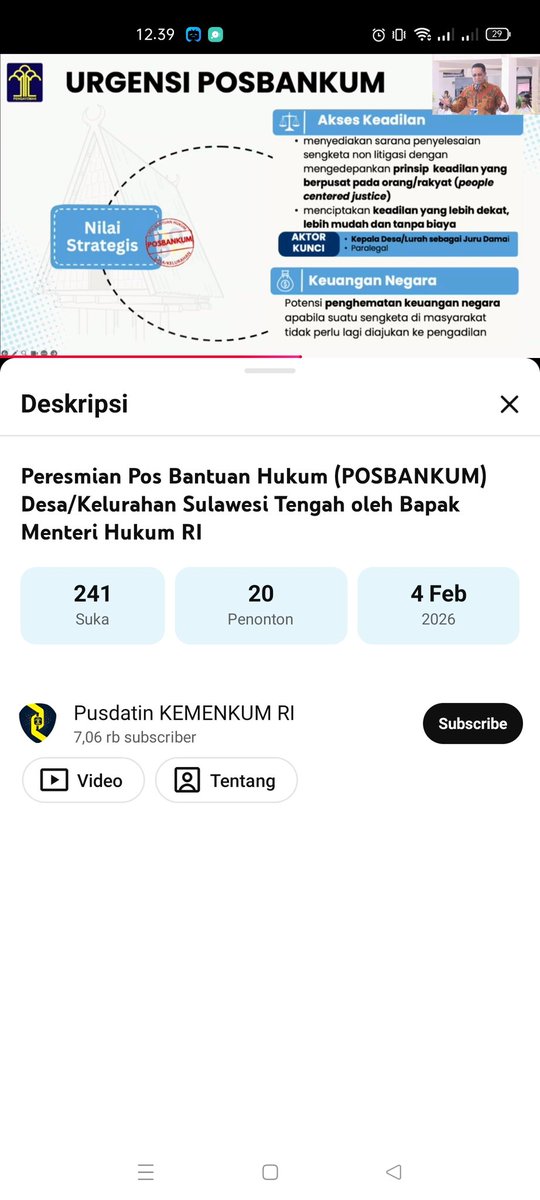 As38932's tweet photo. Diresmikan langsung oleh Menteri Hukum RI, sebagai langkah nyata reformasi hukum yang inklusif dan berkeadilan.
Mari bersama dukung layanan hukum yang semakin mudah dijangkau masyarakat 
#KementerianHukum
#KanwilKemenkumSulteng
#KementerianHukumSulteng
#LayananHukumMakinMudah https://t.co/FV0cRNbH11