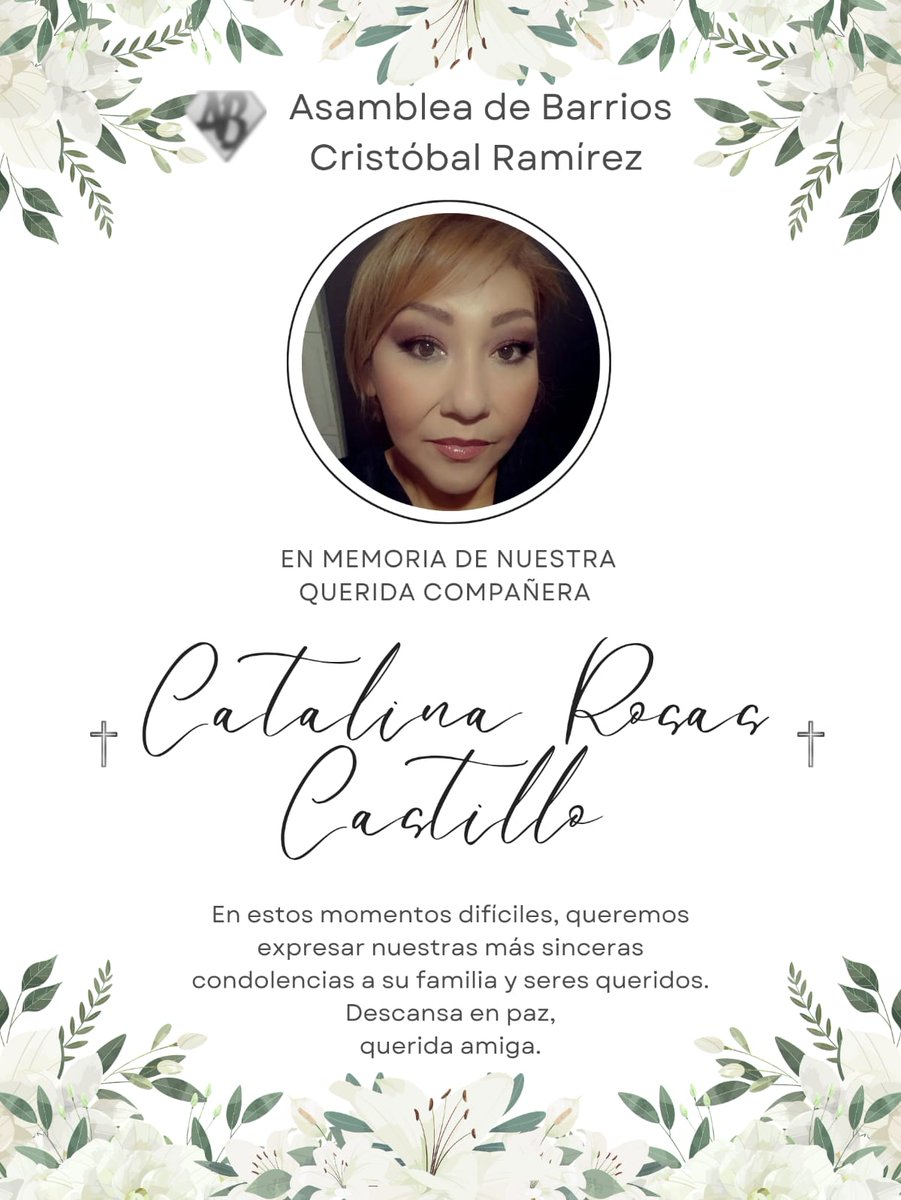 abpensil's tweet photo. Con profunda tristeza lamentamos informar qué nuestra querida Katty, ya se encuentra en los brazos de Dios, mucha luz en su camino.

Un abrazo enorme de todo corazón a la familia.

Hasta pronto chaparrita, sonríe.👋🫰🖤
Descansa en Paz. 🙏 https://t.co/EDsargFlTl
