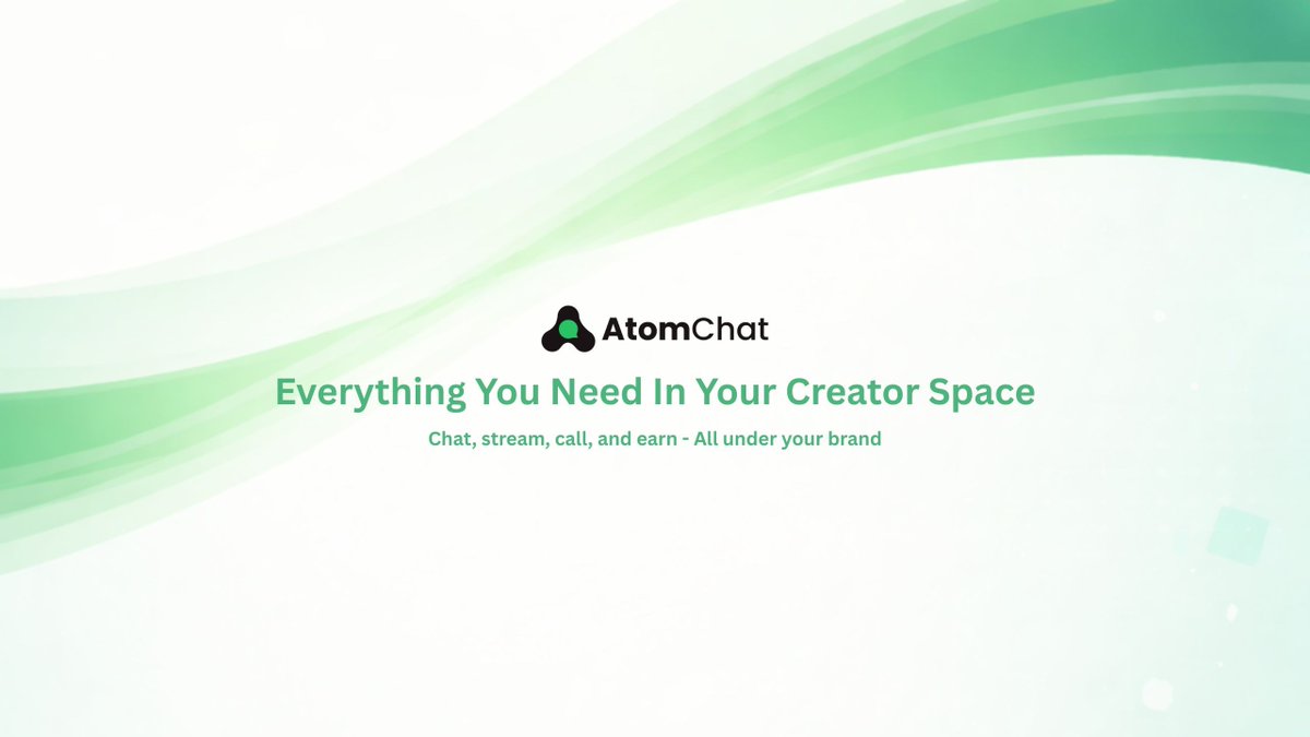 AtomChat tweet media