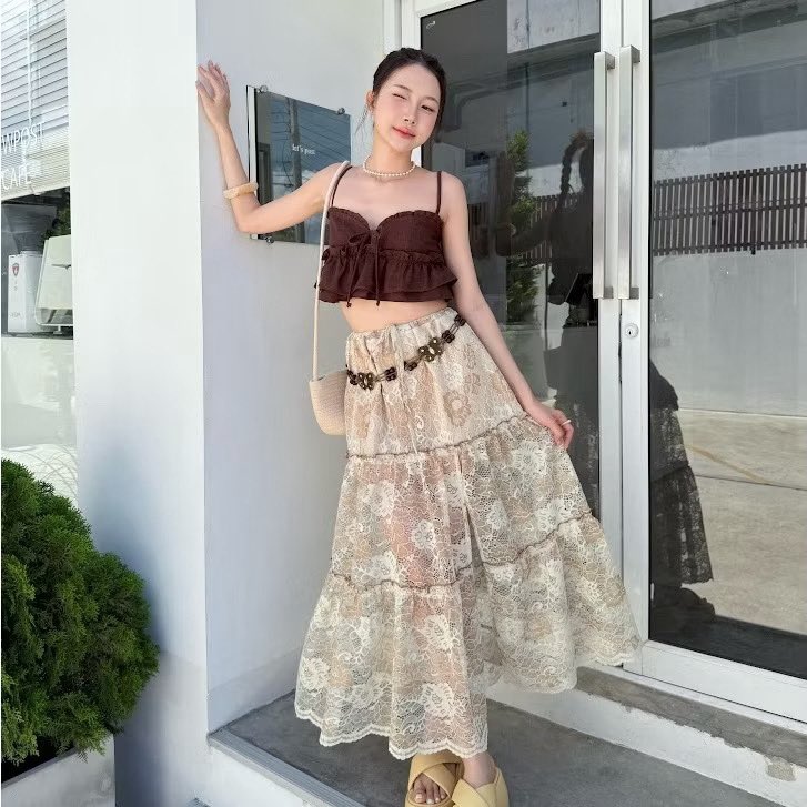 foru_msd's tweet photo. กระโปรงยาวผ้าลูกไม้ ดีเทลสวย ใส่แอ๊บๆไปทะเลไปคาเฟ่คือเก๋

https://t.co/phmD14ZfMf

#กระโปรงยาว #กระโปรงลูกไม้ https://t.co/xhnve9ie34