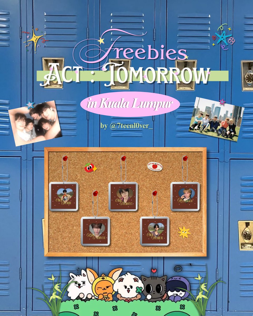 7teenl0ver_'s tweet photo. TXT ACT : TOMORROW in KL freebies by @7teenl0ver_

˙⋆✮ 14 Feb
˙⋆✮ axiata arena
˙⋆✮ fcfs
˙⋆✮ dm for trades!

 like &amp; rt

#TXTinKL 
#ACT_TOMORROW_in_KL
#TXTinMY https://t.co/ceCjY1u5SS