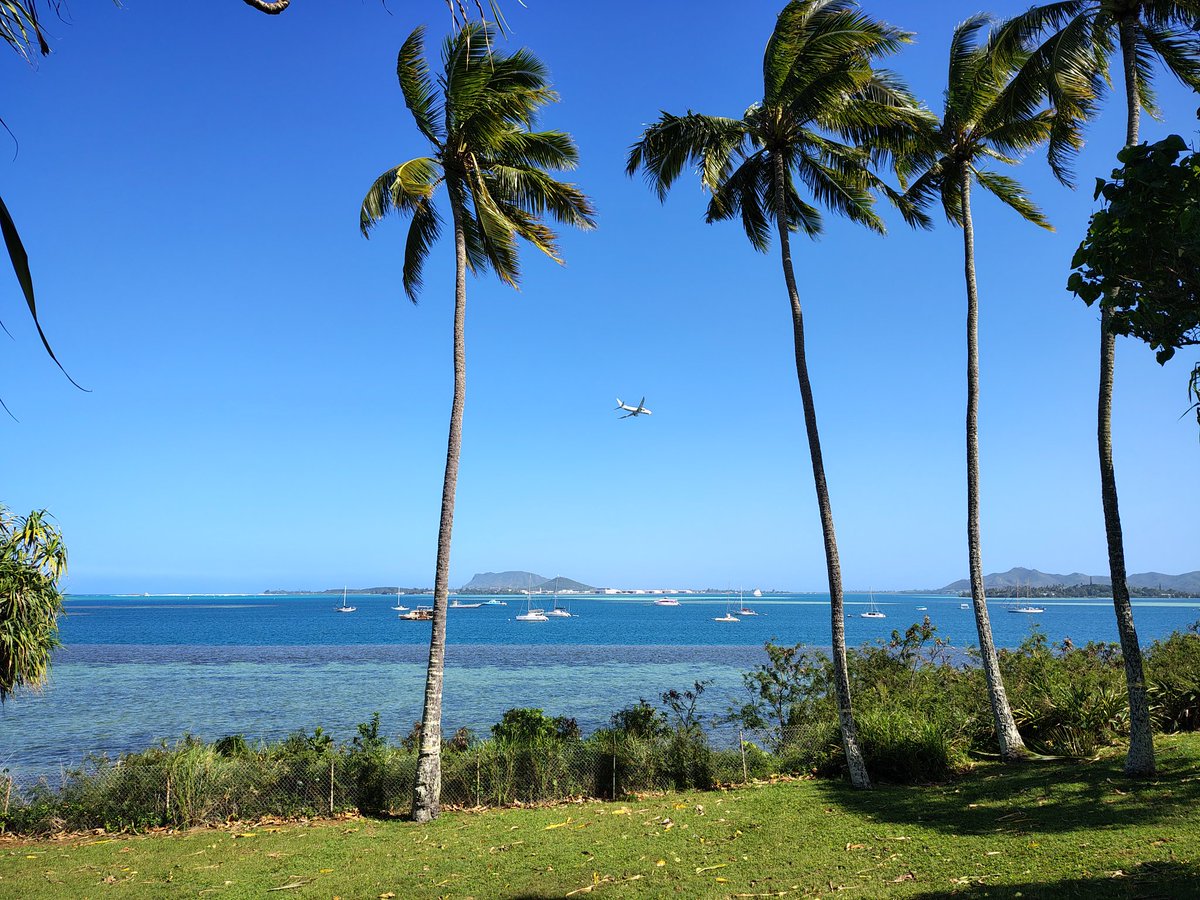Hawaii fun times today. Got to watch a Navy Poseidon P-8 do practice go arounds on several approaches.
