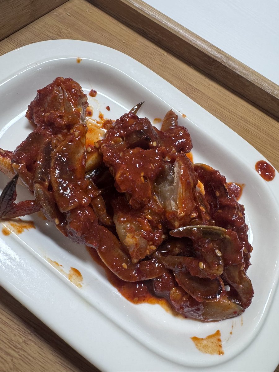 sssong6823's tweet photo. 양념게장아 고마워 뚝딱! https://t.co/fpAvt9b25v