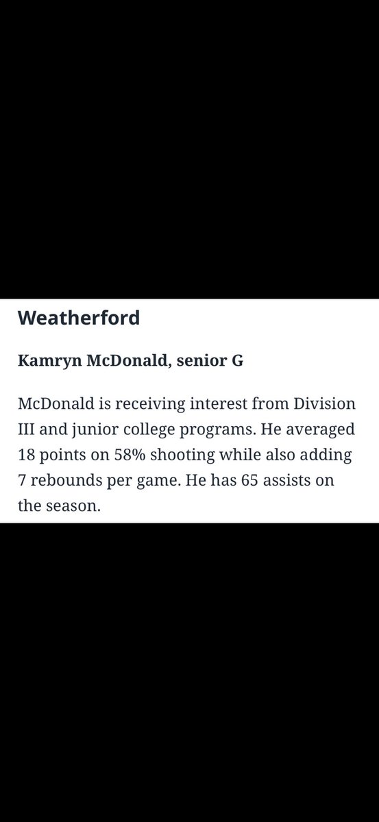 KamMcdonald711's tweet photo. Thank you @swaggarly  and @startelegram  for the write up! @CoachNealWelch @WHSrooHOOPS @HumbleSpirit_10 @Isaiahmcdon_11 @GradyMajors @KevinMoses38  @MomodouSuwareh_ https://t.co/1V1lfIG2qs