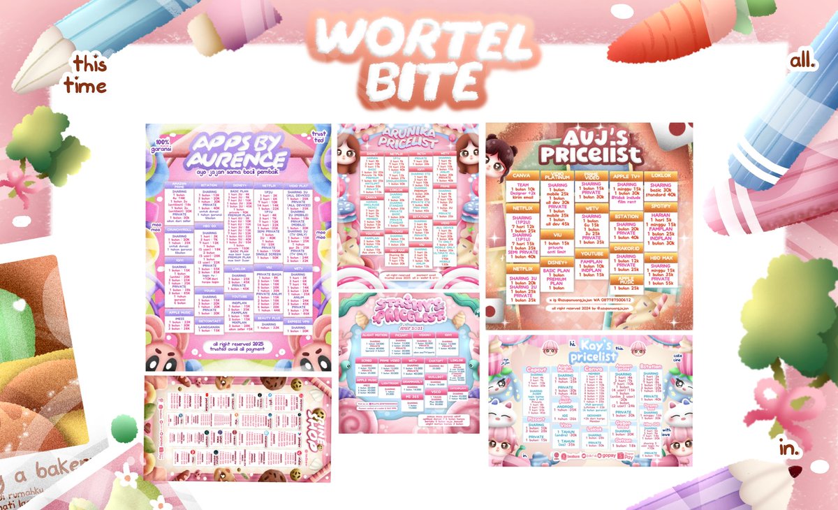wortelbite's tweet image. Help repost! 🐰💭
makasi banyak teman teman 🖐🏻🛝

teman teman aku sudah kembali open custom dan byreq, buat temen temen yang minat boleh dm aku, atau ke tele aku ya. 🧶🎣 untuk harganya scroll kebawah untuk detail lebih lanjut 🤍🧻 makaacie :3_____:3

. #zonauang #zonaba