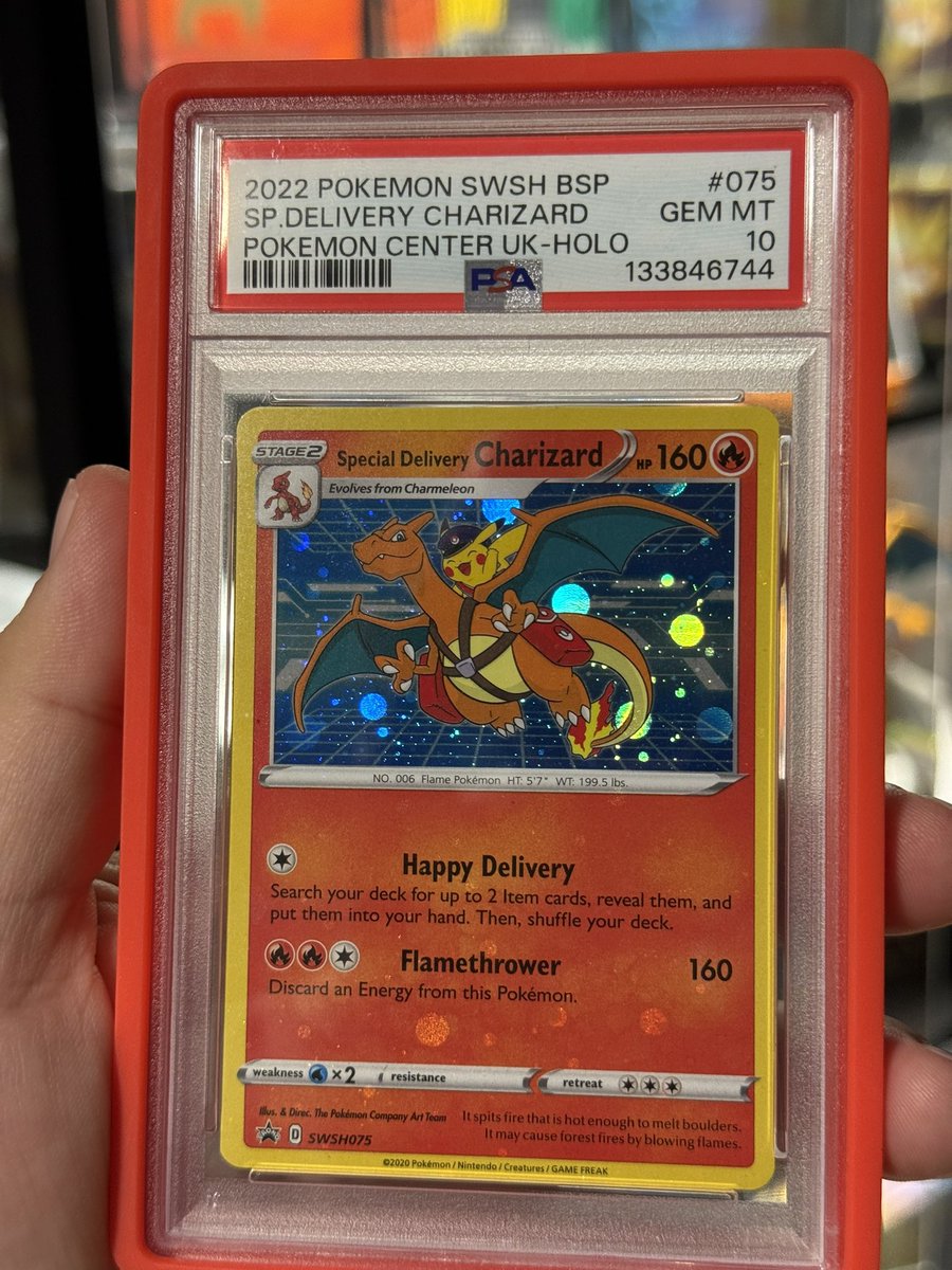 My only copy that got a PSA 10 goes crazy with the orbs.