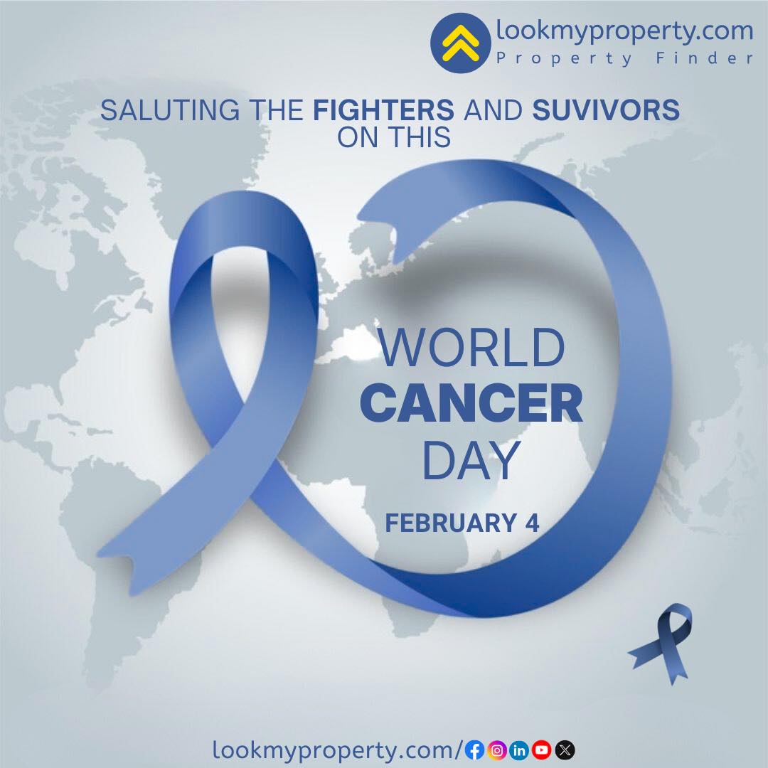 lookmyproperty's tweet photo. On #WorldCancerDay, we salute fighters, honor survivors, and remember loved ones. Letβs spread awareness, support early detection, and stand together for hope and strength. π
https://t.co/bxBDWOr74x
#CancerAwareness #Support #LookMyProperty https://t.co/q7yEYBS8Ia