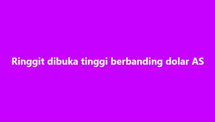 SinarOnline's tweet photo. Ringgit dibuka tinggi berbanding dolar AS
RINGGIT dibuka tinggi berbanding dolar Amerika Syarikat (AS) pada Rabu dalam persekitaran pandangan berbeza dalam kalangan pegawai Rizab Persekutuan (Fed) AS mengenai kadar faedah.
#Ringgit #dolar #matawang #melonjak
Artikel:https://t.co/tGmXG6UzTc