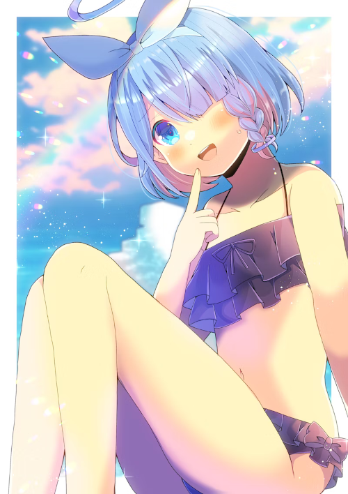 「今日で #ブルアカ5周年 なんですね!おめでとうございます～っ #ブルアカ #B」|ヒヨヨ@skeb募集中のイラスト