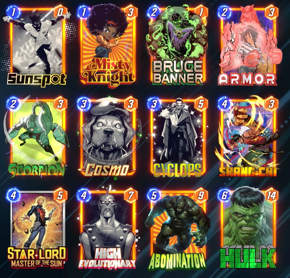 My First #MarvelSnap Day One Infinite using High Evolutionary! 🧪